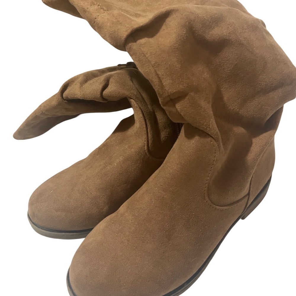 Faux suade boots - Picture 6 of 12